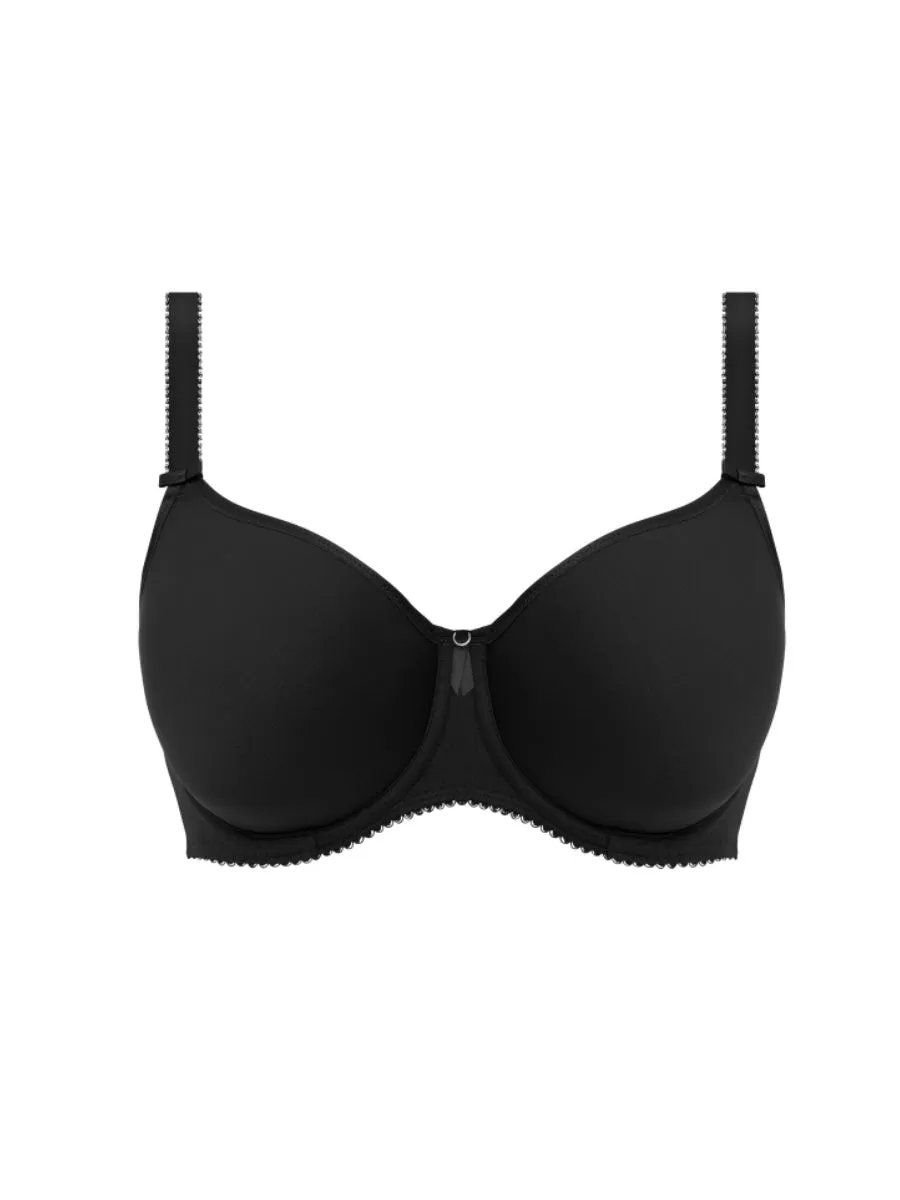 Rebecca Essentials Moulded Spacer Bra - Black