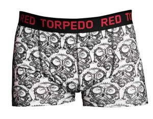 Red Torpedo Petrol Head Men's Boxer Shorts