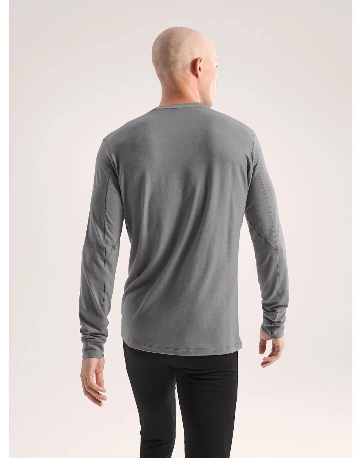 Rho Merino Wool Crew Neck LS Men's