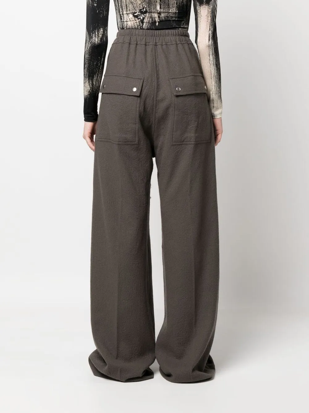 Rick Owens Trousers Dove Grey