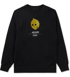 Sad Lemon Crewneck Sweatshirt