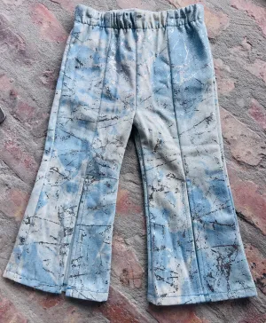 Sequin Star Bell Bottom Jeans