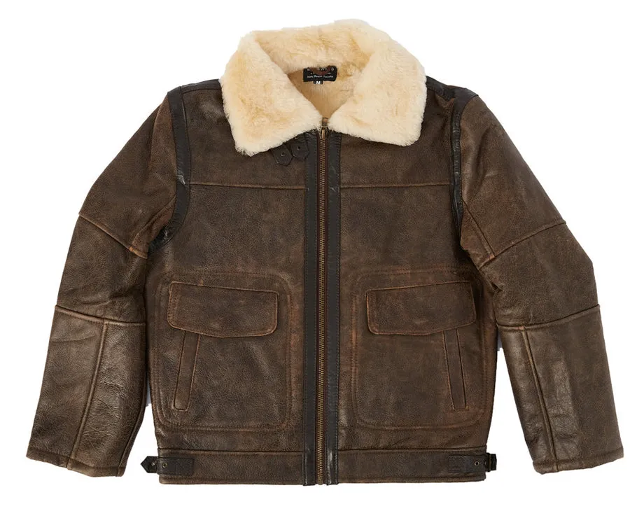 Sheepskin Bomber Jacket