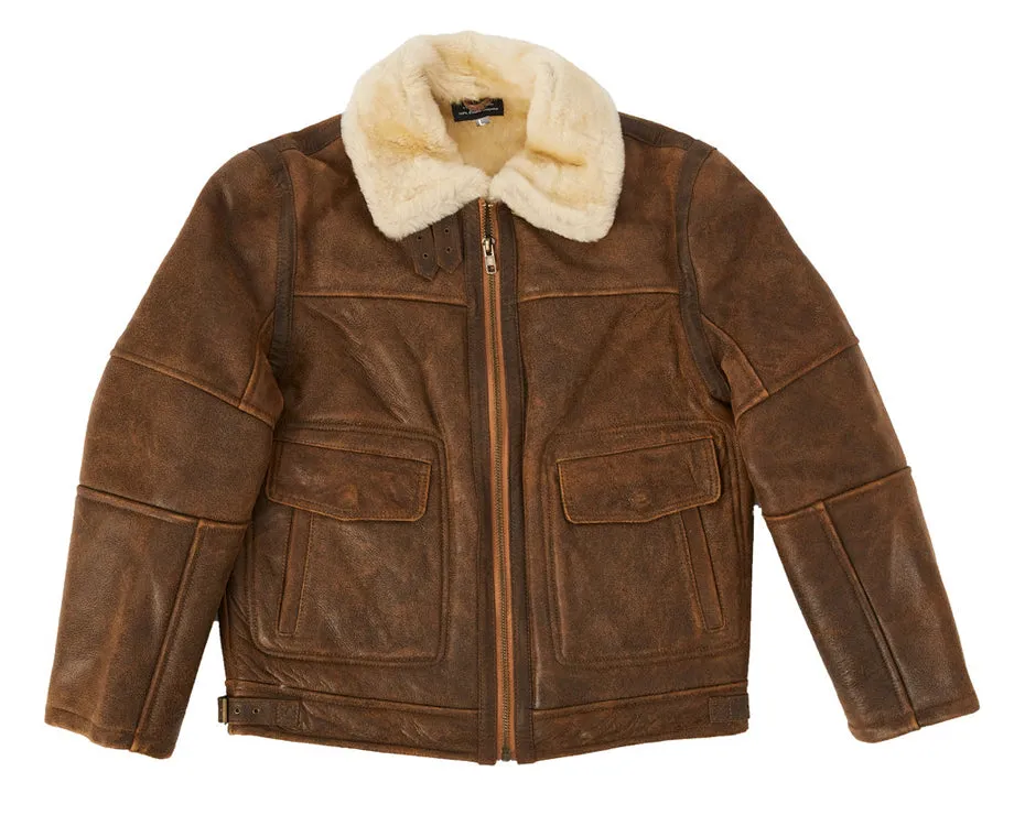 Sheepskin Bomber Jacket