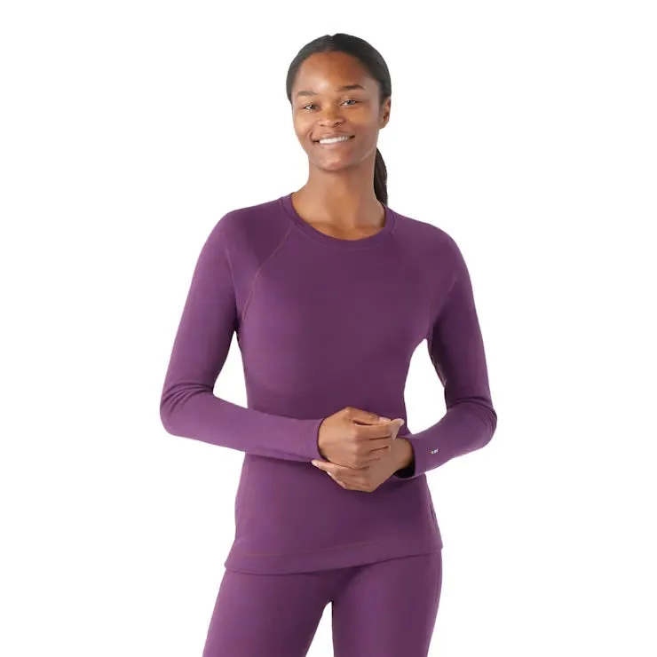 SMARTWOOL CLASSIC THERMAL MERINO BASE LAYER CREW BOXED WOMENS TOP