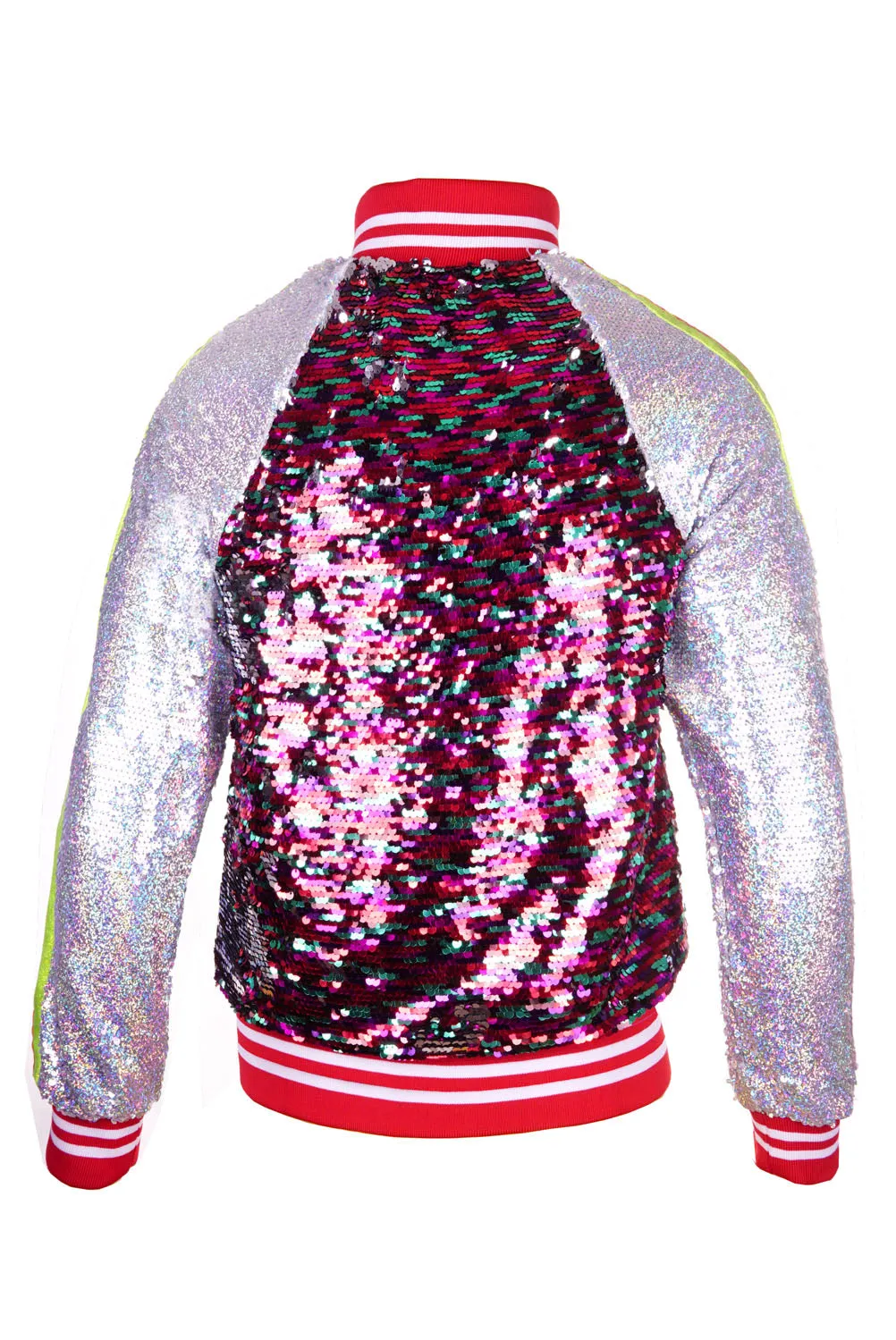 Spangle City (Size S Only) | Deluxe Disarray Bomber Jacket | Unisex