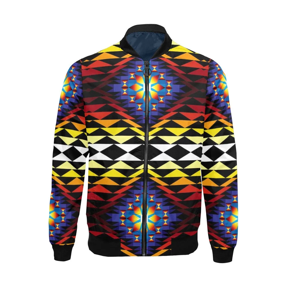 Sunset Blanket Bomber Jacket for Men