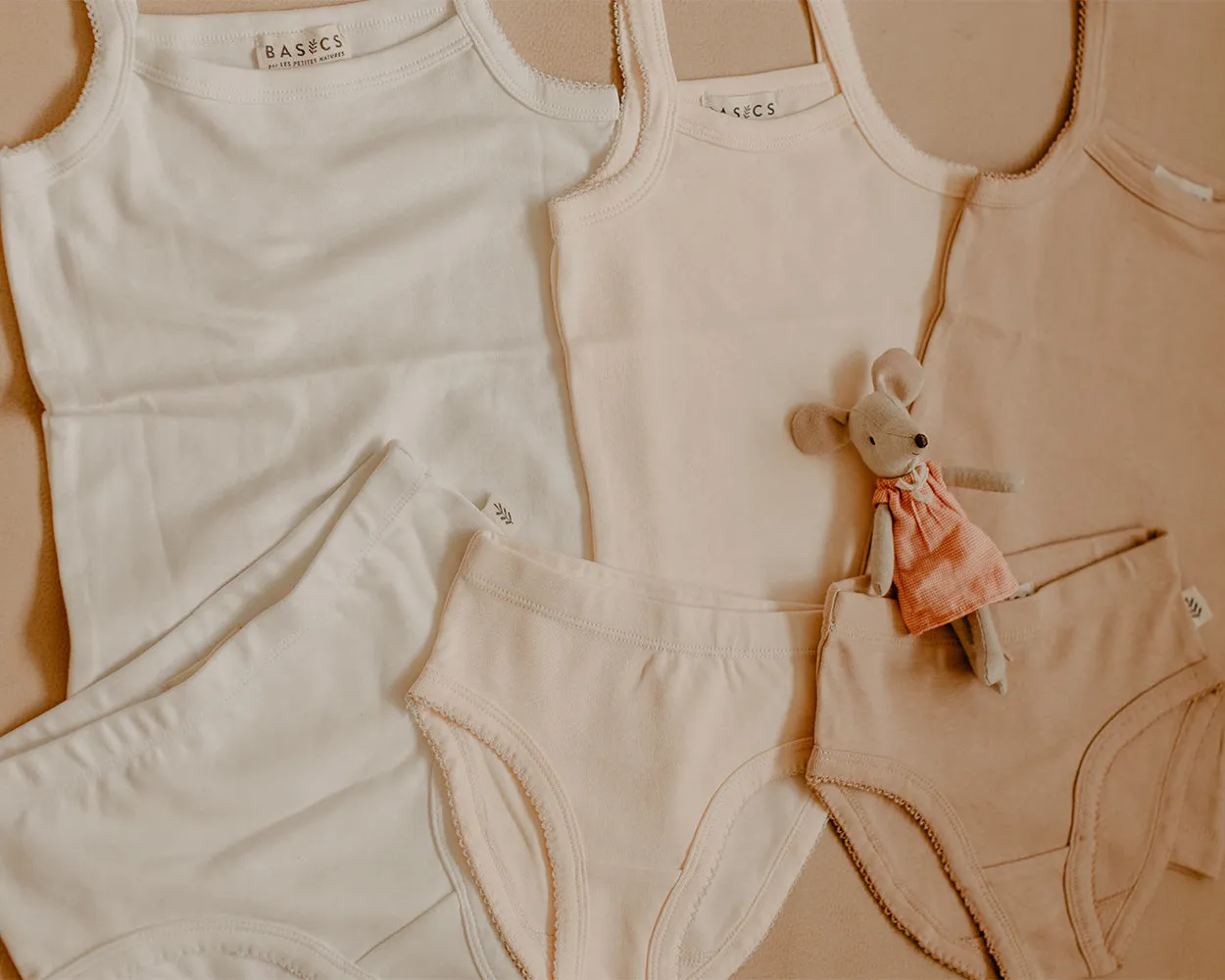 Tank Top & Underwear Set - Peony