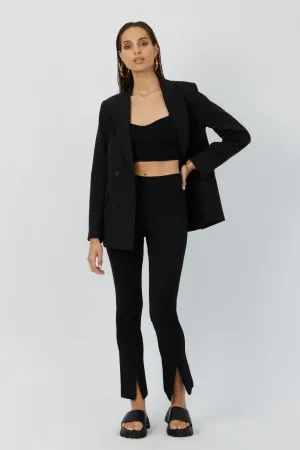 The Primrose Black Ankle Zip Legging Sleek & Versatile Fashion