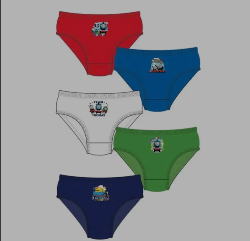 Thomas & Friends 5 Pack Underwear