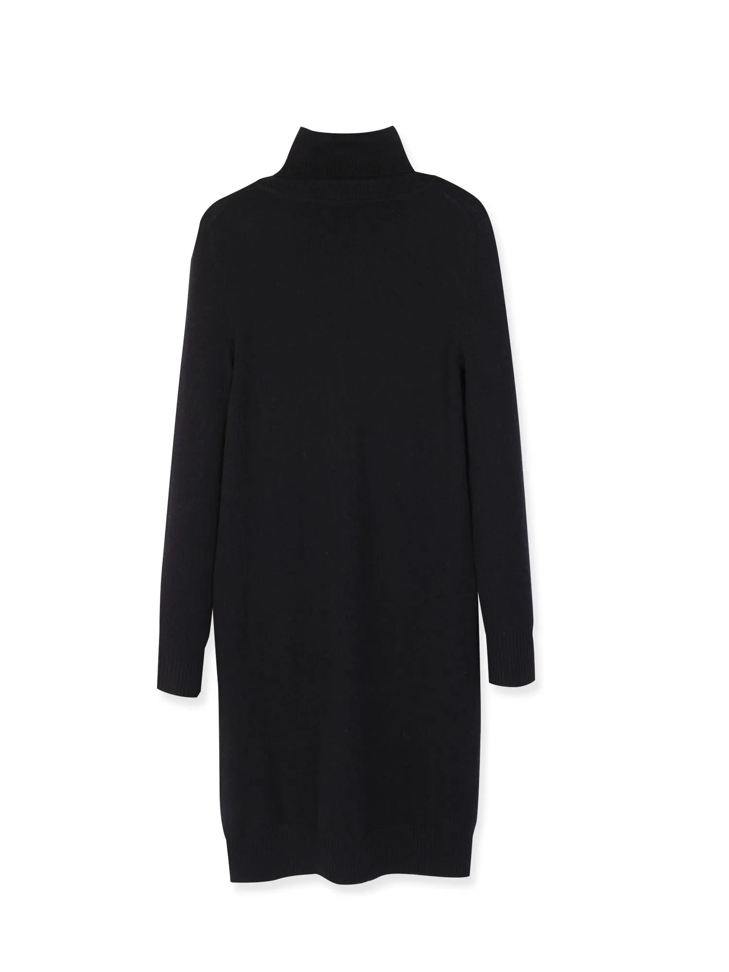 Turtleneck Slimfit Dress_Black