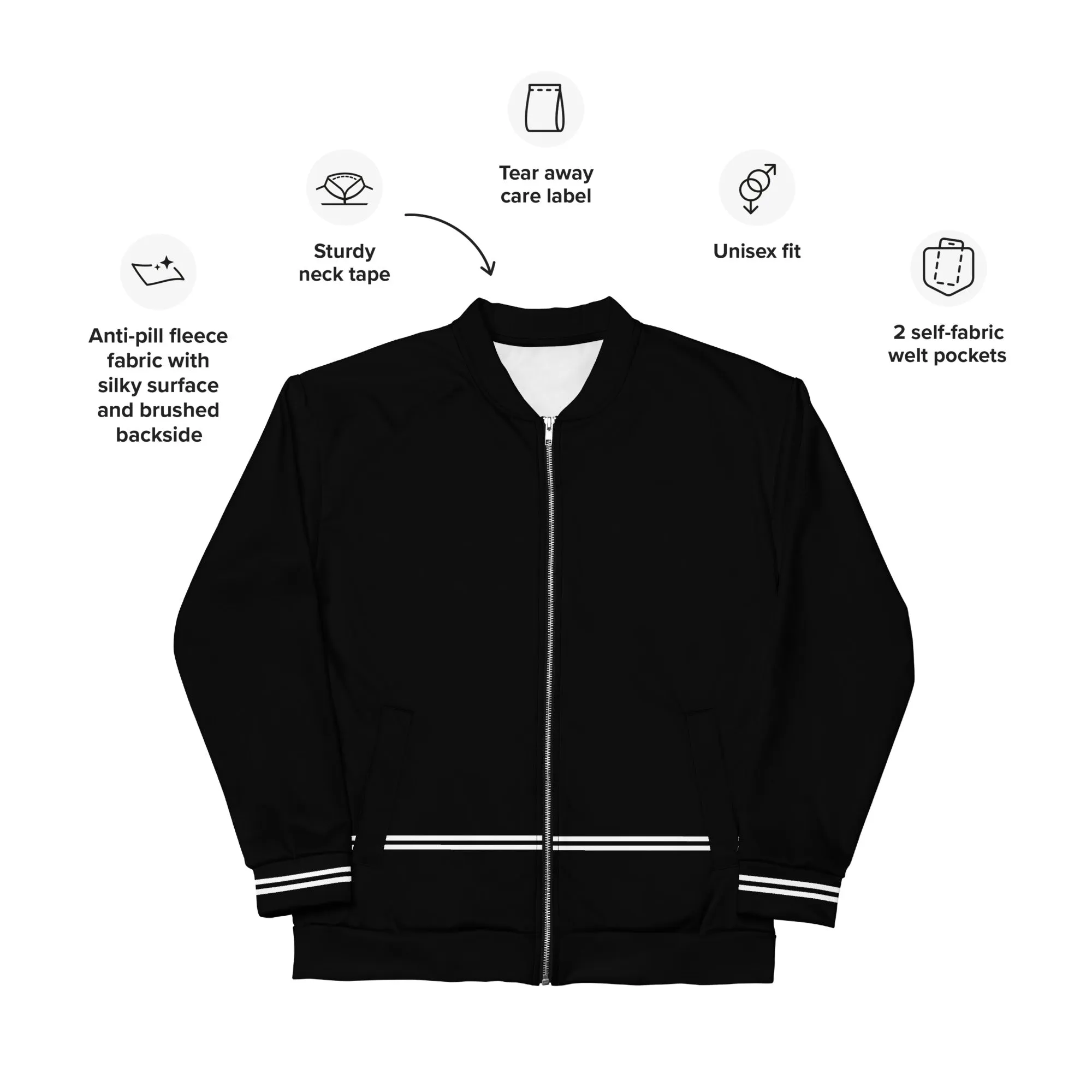 Unisex Bomber Jacket