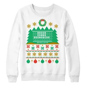 Wheel of Fortune Before & After Vanna White Christmas Holiday Crewneck